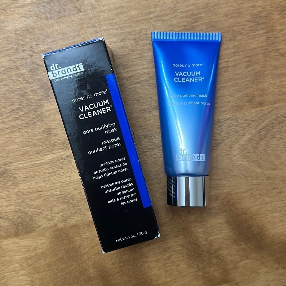 NEW Dr Brandt pores no more vacuum cleaner pore purifying mask